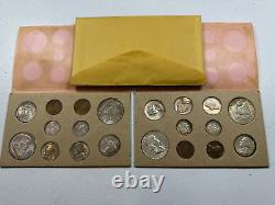 1957 US Mint Silver P&D Set, with all OGP incl ENVELOPE, a SUPERB Set