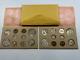 1957 Us Mint Silver P&d Set, With All Ogp Incl Envelope, A Superb Set