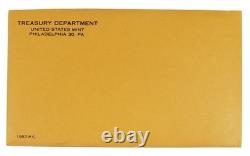 1957 US Mint Silver Proof Set Original Flat Pack Envelope SEALED & UNOPENED #11