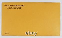 1957 US Mint Silver Proof Set Original Flat Pack Envelope SEALED & UNOPENED #11
