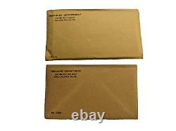 1957 and 1958 US PROOF SETS, SEALED & UNOPENED, US MINT, TREASURY DEPT