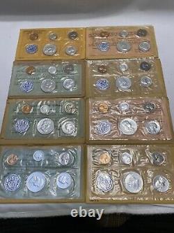 1957 through 1964 Mint PROOF sets, beautiful lot! Free shipping