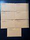 1958-1964 Lot Of Seven (7) Us Mint Silver Proof Sets In Cello Flat Pack