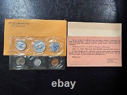 1958-1964 Lot of SEVEN (7) US Mint Silver Proof Sets in Cello Flat Pack