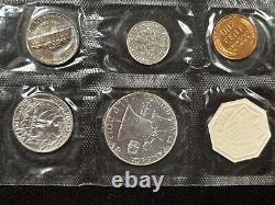1958-1964 Lot of SEVEN (7) US Mint Silver Proof Sets in Cello Flat Pack