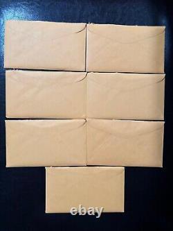 1958-1964 Lot of SEVEN (7) US Mint Silver Proof Sets in Cello Flat Pack