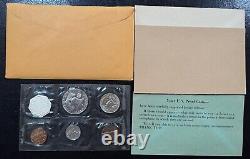 1958-1964 Lot of SIX (6) US Mint Proof Sets in Cello Flat Pack 90% Silver