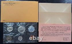 1958-1964 Lot of SIX (6) US Mint Proof Sets in Cello Flat Pack 90% Silver
