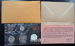 1958-1964 Lot of SIX (6) US Mint Proof Sets in Cello Flat Pack 90% Silver