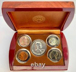 1958 Proof Set In Official U. S. Mint Display Silver Uncirculated Birthyear Coins