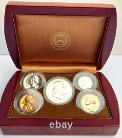 1958 Proof Set In Official U. S. Mint Display Silver Uncirculated Birthyear Coins