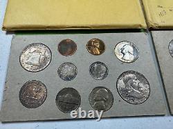 1958 US Mint Silver P&D Set, with all OGP incl ENVELOPES, a SUPERB Set