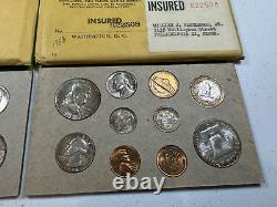 1958 US Mint Silver P&D Set, with all OGP incl ENVELOPES, a SUPERB Set