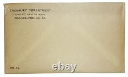 1958 US Mint Silver Proof Set Original Flat Pack Envelope SEALED & UNOPENED #3