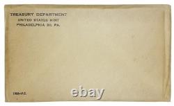 1958 US Mint Silver Proof Set Original Flat Pack Envelope SEALED & UNOPENED #4