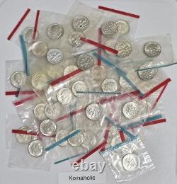 1959-1964 Proof/Uncirculated Dimes in U. S. Mint Cello 90% Silver Fast Ship