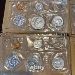 1959-1964 US Silver Proof Sets With Envelopes Lot#43