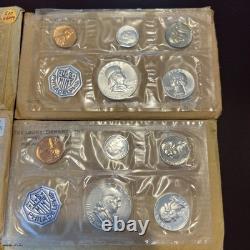 1959-1964 US Silver Proof Sets With Envelopes Lot#43