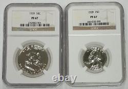 1959 Silver Proof US Coin Set NGC PF 67