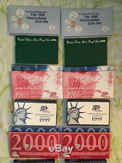 1959 to 2019 MINT SET RUN (P&D) plus 1956 (to 64 SILVER) to 2009 Proof Sets