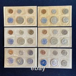 1960, 1961, 1962, 1963, 1964 Proof Sets, plus 1965 Non Proof Special Mint Set