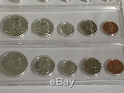 1960 1961 1962 1963 1964 Silver Proof Sets-franklin/kennedy-5 Sets-25 Coins