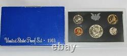 1960 1969 TEN Annual United States Mint Proof Sets 50 Coins Lot of 10 Sets