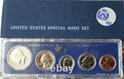 1960 1969 TEN Annual United States Mint Proof Sets 50 Coins Lot of 10 Sets