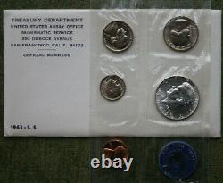 1960 1969 TEN Annual United States Mint Proof Sets 50 Coins Lot of 10 Sets