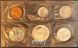 1960 P PROOF SET COINS LOT OF 5 Different years