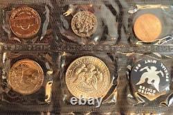 1960 P PROOF SET COINS LOT OF 5 Different years