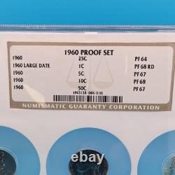 1960 Proof Set Oversized NGC Slab