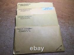 1960 thru 19643 Proof Sets-Original Envelope/Sealed Cello-4 Sets-081622-0124