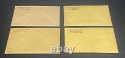 1961 1962 1963 1964 (4) US Mint Proof Set Original Treasury Department Envelope