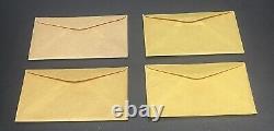 1961 1962 1963 1964 (4) US Mint Proof Set Original Treasury Department Envelope