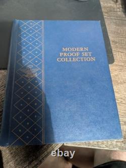 1961-1968 Run Of 8 Proof Sets In Whitman Book Some Silver