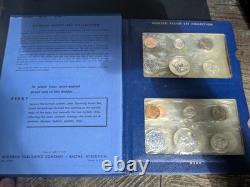 1961-1968 Run Of 8 Proof Sets In Whitman Book Some Silver