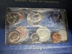 1961-1968 Run Of 8 Proof Sets In Whitman Book Some Silver