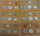 1961 Us Mint 5 Coin Silver Proof Set Flat Pack Lot Of 6 Sets