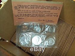 1961 US Proof coin set SILVER Half Quarter Dime Original box of 50