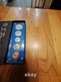 1961 U. S. Mint 5-Coin PROOF Set in Holder 90% Silver