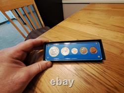 1961 U. S. Mint 5-Coin PROOF Set in Holder 90% Silver