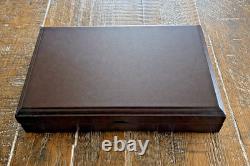 1962 United States Proof Coin Set Displayed in Wood Presentation Box