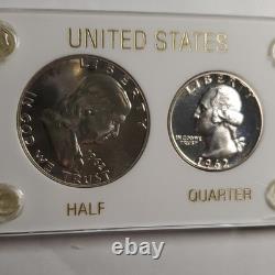 1962 United States Proof Set (5 Coins) with Holder Uncirculated Proof