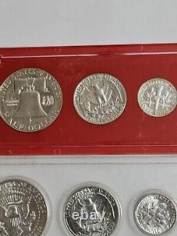 1963-1965 U. S. Proof Sets in Capital Frames 3 Sets 15 Coins Total