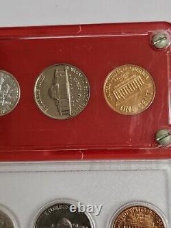 1963-1965 U. S. Proof Sets in Capital Frames 3 Sets 15 Coins Total
