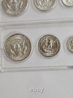 1963-1965 U. S. Proof Sets in Capital Frames 3 Sets 15 Coins Total
