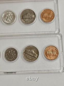 1963-1965 U. S. Proof Sets in Capital Frames 3 Sets 15 Coins Total