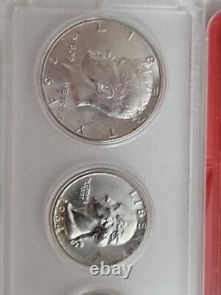 1963-1965 U. S. Proof Sets in Capital Frames 3 Sets 15 Coins Total