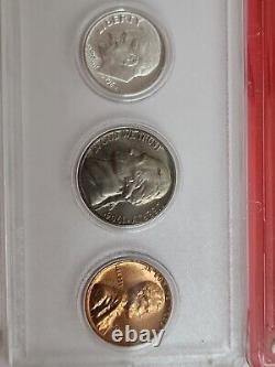 1963-1965 U. S. Proof Sets in Capital Frames 3 Sets 15 Coins Total